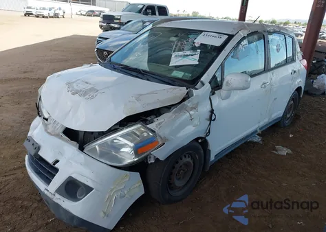 2012 Nissan Versa 1.8 S из США, поврежденный, VIN 3N1BC1CP1CK210542